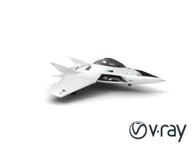 VenomRaptor Stealth Fighter Jet model pack Low-poly 3D model