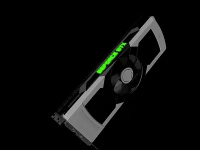 Nvidia VIDEOCARD 3D model