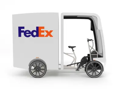 FEDEX Cargo bike 3D model
