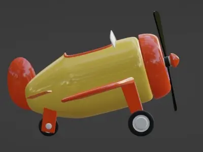 single engine plane Free 3D model purchase