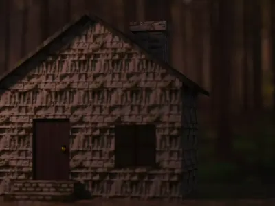 Medieval House 3D model purchase