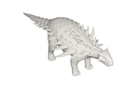 Dinosaur 3D model 6