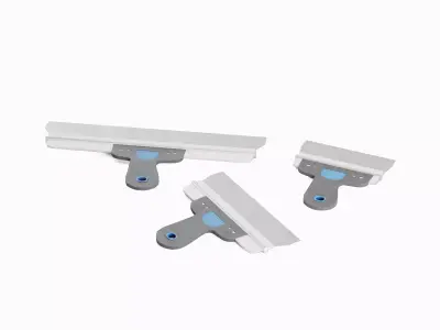 Spatula For Putty 04  Low-poly 3D model