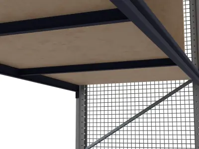 Picking rack system  3D model