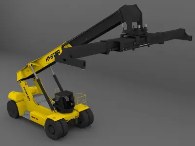 HYSTER REACH STACKER Low-poly 3D model