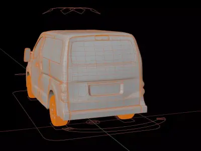 Nissan NV 200 3D model