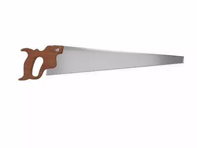 Hand saw 3D model order