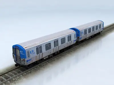 Path PA5 Low-poly 3D model