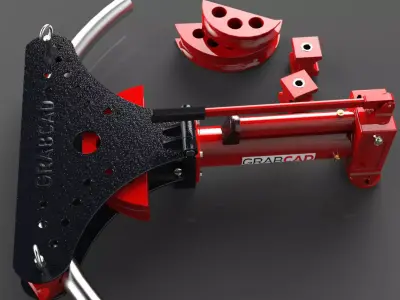 Bender 1 axle lifter in scotland Free 3D model