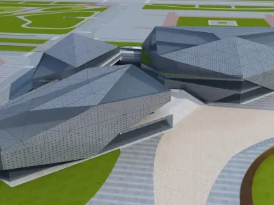 Museum 5 3D model
