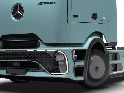 Mercedes Benz Actros L Pro1851 4x2 Tractor 2026 3D model