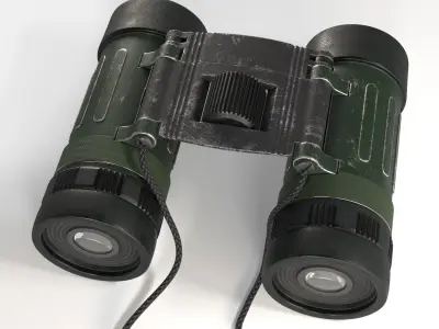 Army binocular Free 3D model