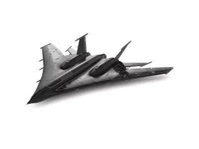 Tactical Bomber 3D model buy