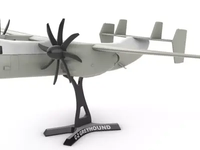 C-2 Greyhound  3D print model