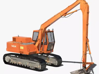 Atlas 1404 blender model 3D model