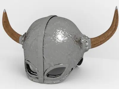 Helmet medieval 2 3D model