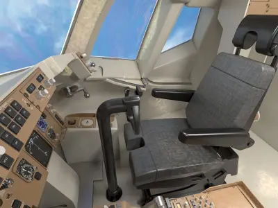  Boeing 757 200 Cockpit 