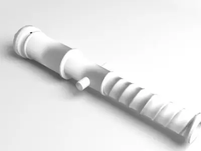 Swivel Cannon 3D model