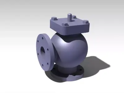 Safety valve Free 3D model