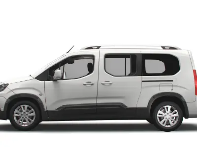 Peugeot E Rifter XL 2022 3D model