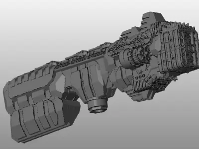 SKY RELICS -  04 HIGH LORD NOBLE 3D print model