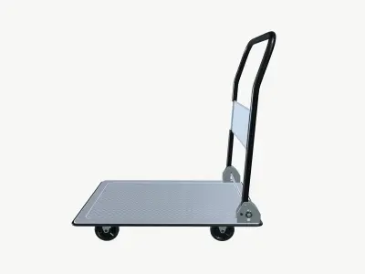 Platform Dolly Low-poly 3D model