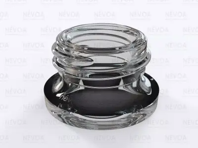 Glass finish - GME 40 20 - 17 mm - Screw neck without AB 3D model
