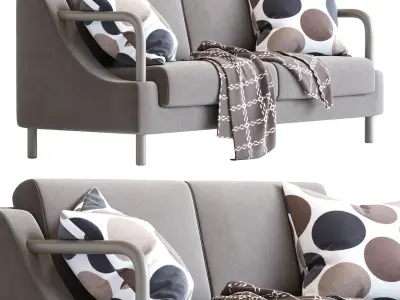 Normative Sofa in Warm Beige Edition 3D model