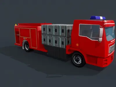 Truck 3D model shop