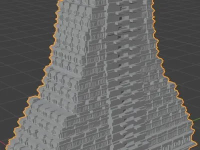 HIndu Temple  3D model