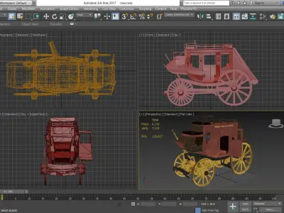CARM - Carriage 10 3D model