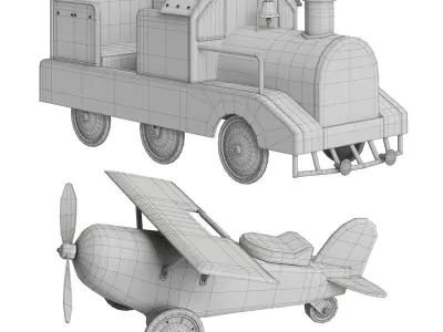 Pottery Barn Kids Ride-Ons    3D model