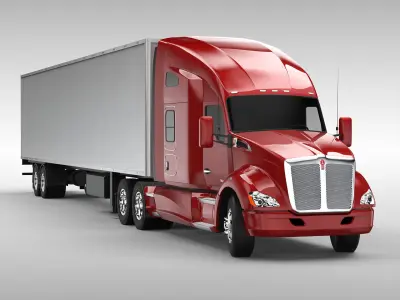 Kenworth T680  3D model
