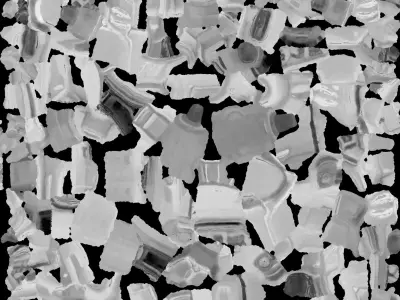 Green Pistol 3D model