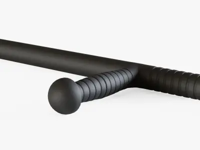 Police Baton Low-poly 3D model buy