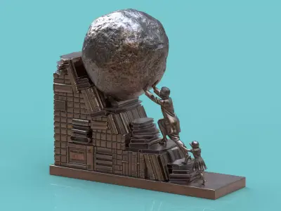 The Cost of Greatness - Modern Sisyphus Part 3 3D print model