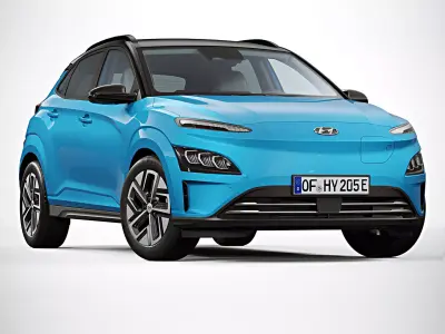 2021 Hyundai Kona Electric 3D model