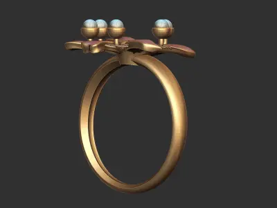 redbud ring 3D model