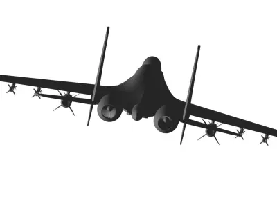 Sukhoi Su-27 3D model purchase