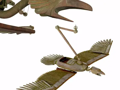 BirdMetal 3D model