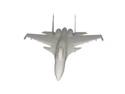 Military Plane concept 3D model by vlad25