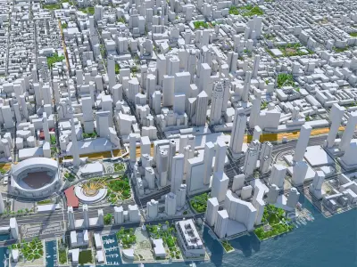 Toronto Downtown Canada 3D model