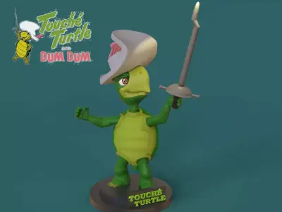 Touche Turtle 3D print model