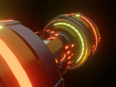 Arc T-24 Custom Bomb Free low-poly 3D model