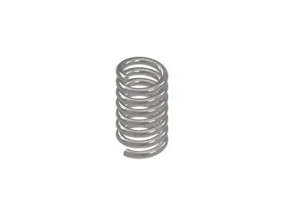 Spring Inner diameter 10mm lenght 50mm 3D model