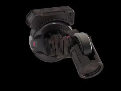 Mechanical part  hard surface  3D model