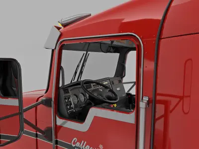 Kenworth T660 Semi Truck 3D model