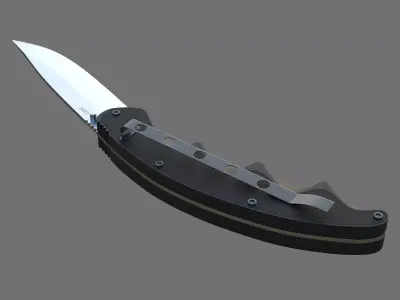 Knife 3D model 23