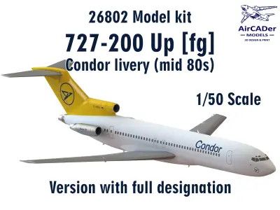 26802 Model kit Boeing 727-200 Up 3D print model