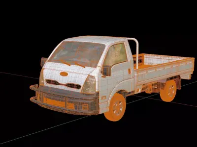 Kia K2700 Sebenza 3D model